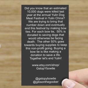 Let’s End The Dog Meat Trade!!